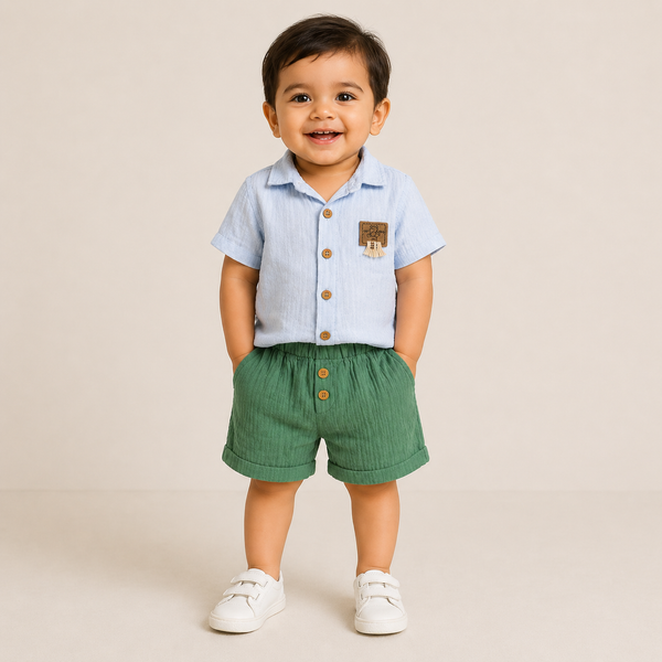 Little Explorer Cotton Co-ord Set